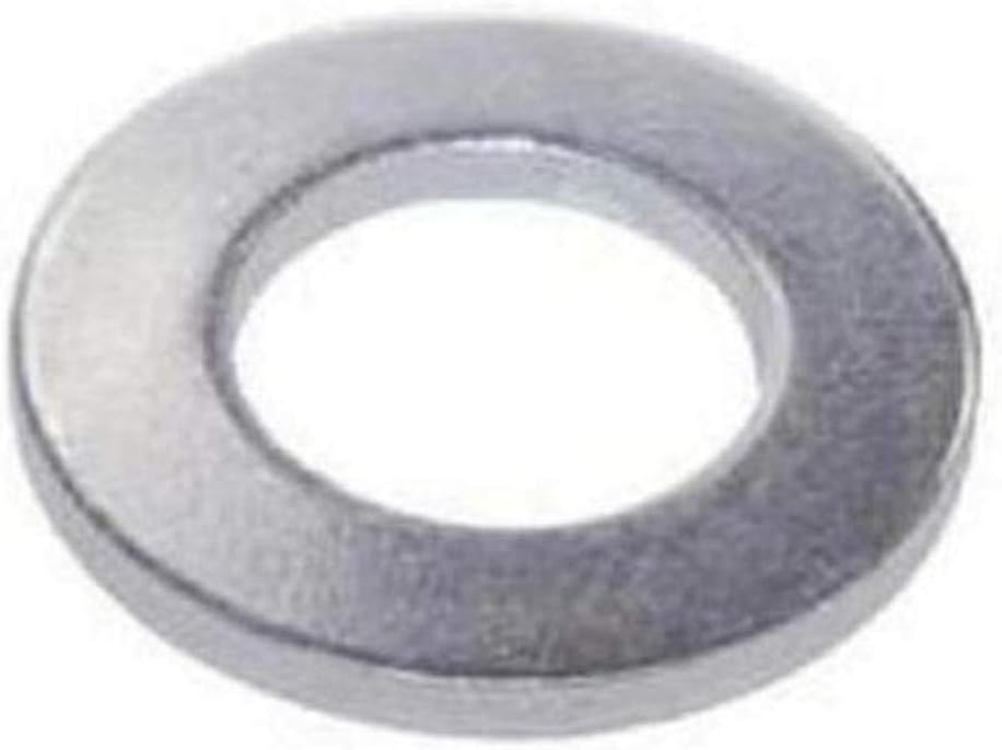 18-8 Stainless Steel Flat Washer, Plain Finish, 3/4" Hole Size, 13/16" ID, 1-7/8" OD, 0.105" Nominal Thickness (Pack of 10)