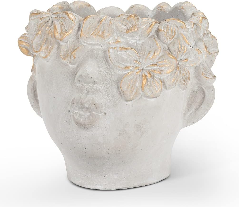 Abbott Collection Small Kissing Face Planter