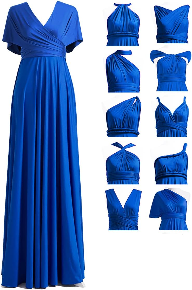 72styles Infinity Dress with Bandeau, Convertible Bridesmaid Dress, Long, Plus Size, Multi-Way Dress, Twist Wrap Dress
