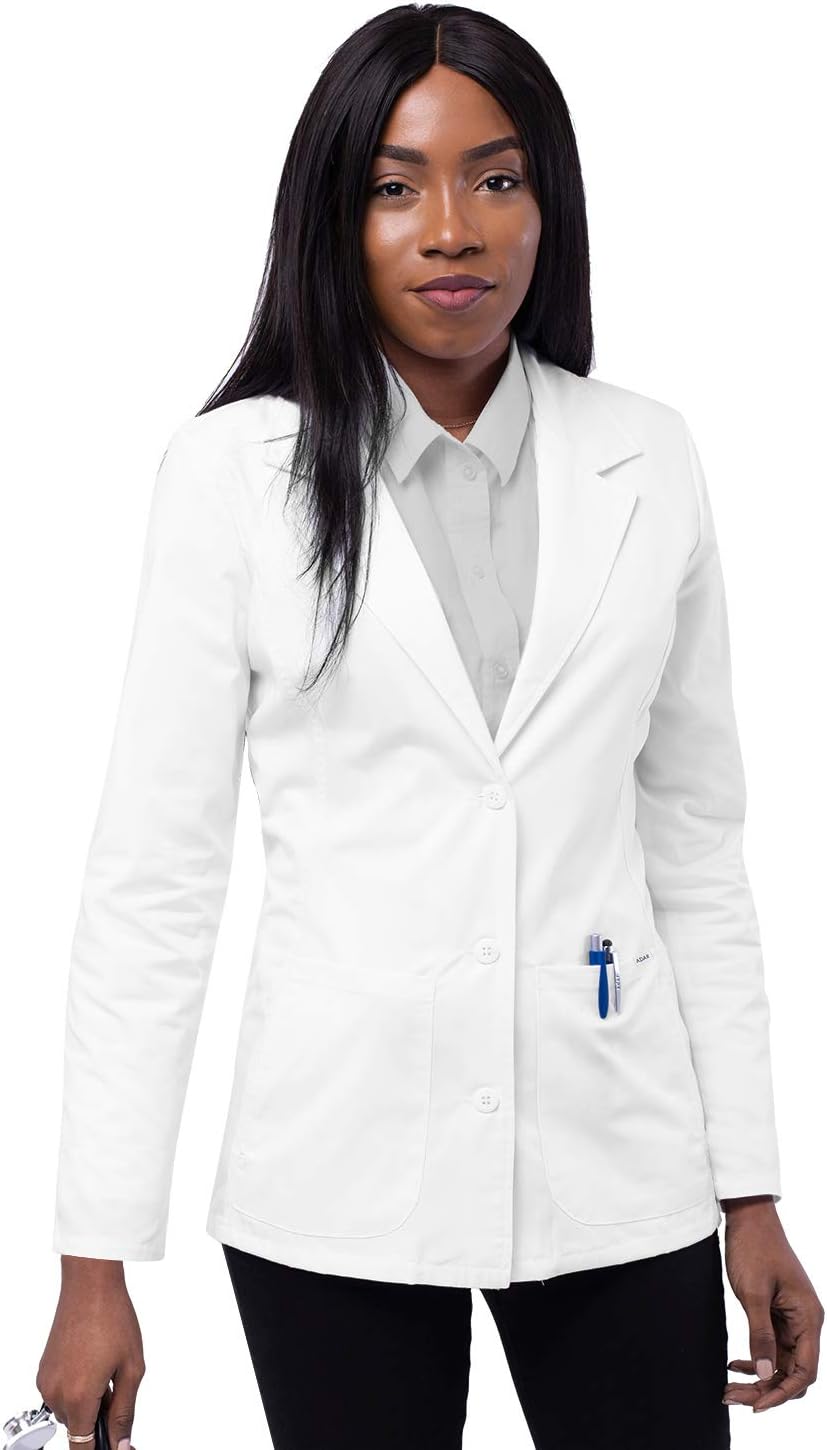 Adar Universal Lab Coats For Women - Tailored 28" Consultation Lab Coat