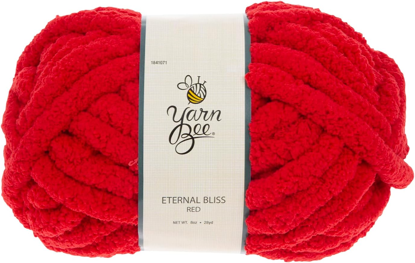 Yarn Bee Gray Yarn for Knitting & Crocheting – Jumbo Eternal Bliss Yarn Skein – Thick Knitting Polyester Yarn - Soft Chunky Yarn for Crocheting Blankets, Afghans, Hats, & More – DIY Craft Supplies