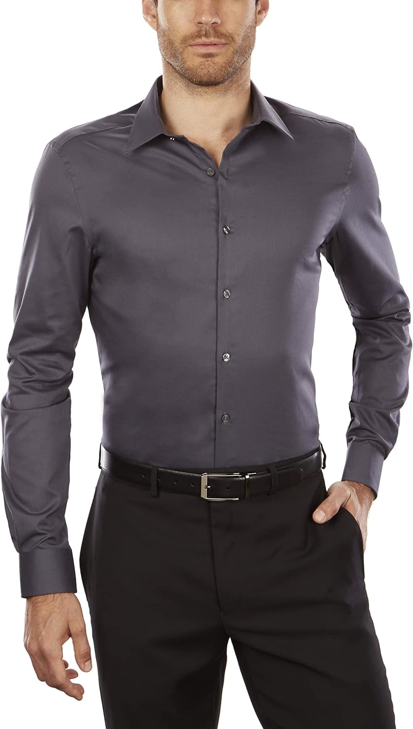 Van Heusen Men's Flex Collar Stretch Dress Shirt