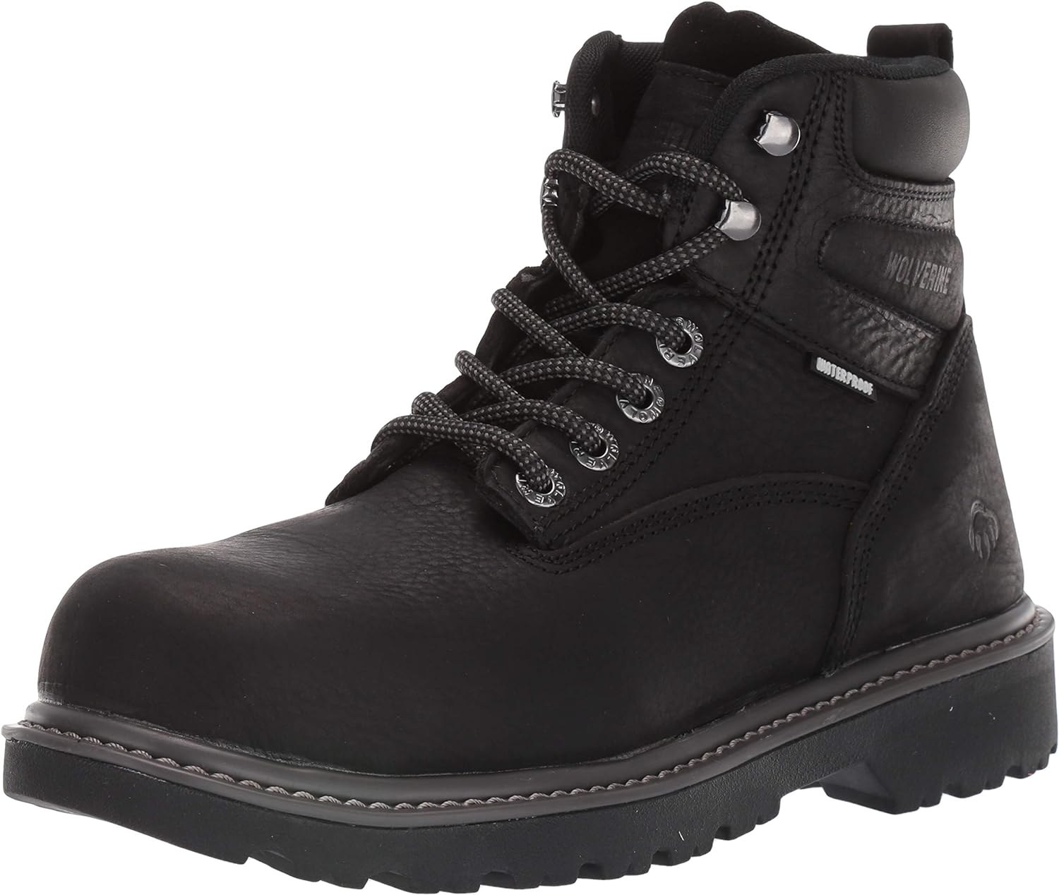 WOLVERINE Women's Floorhand Steel-Toe 6" Waterproof Work Boot